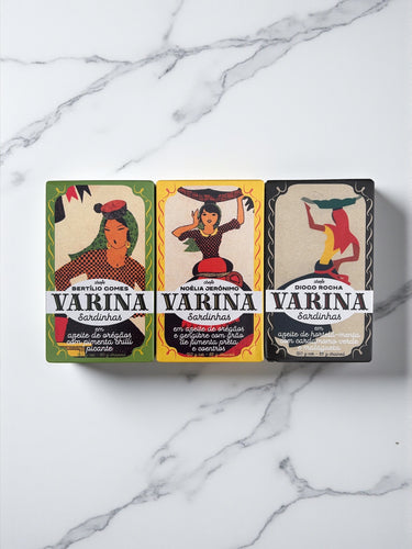 Varina Sardines Variety Pack - 3 Pack